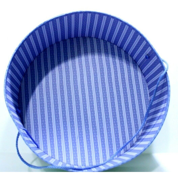 Vintage Disney Winnie The Pooh Smackeral Attack Round Hat Storage Box 12" x 5" - Picture 6 of 8